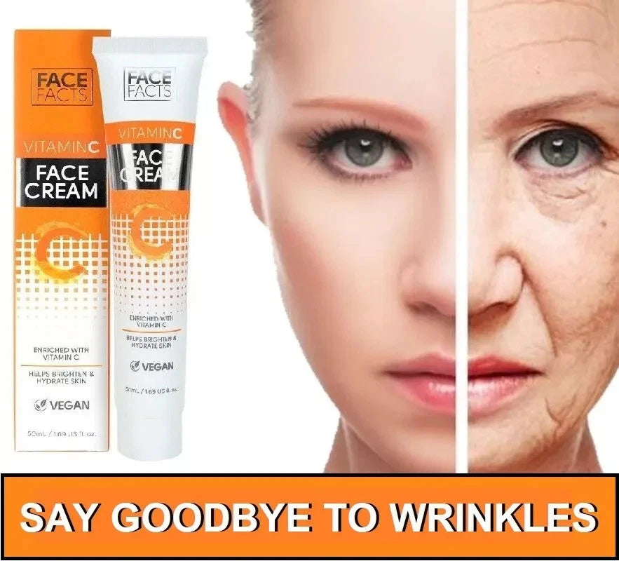 Face Lift Cream Serum Anti Ageing Vitamin C Moisturiser. Anti Wrinkle Aging skin