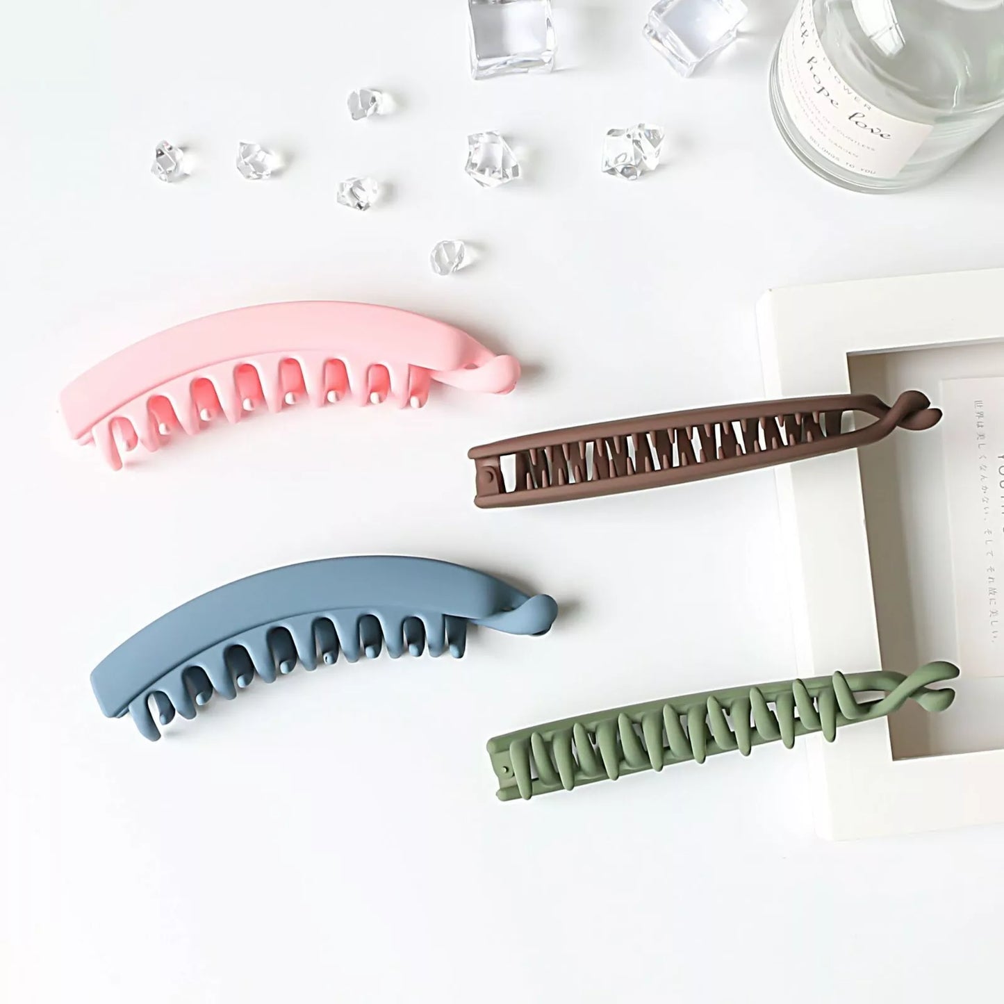 Women's Long Banana Clip Hairpin Clips Catch Ponytail Hair Accessories Girls